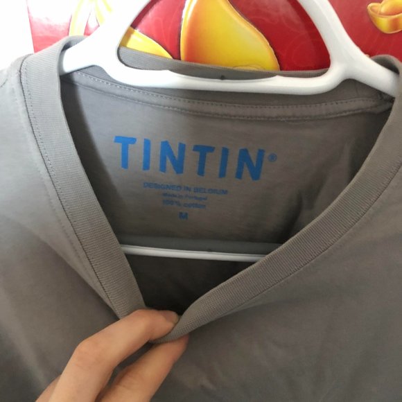 Tintin Grey T-Shirt - Picture 2 of 2